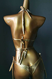 SUPER WHOLESALE | Metal Construction Tassel Bling Bling Bikini