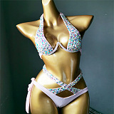SUPER WHOLESALE | Colored Rhinestone Bling Bling Bikini
