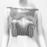 SUPER WHOLESALE | Sequins Off Shoulder T-Shirt Top in Rose Red