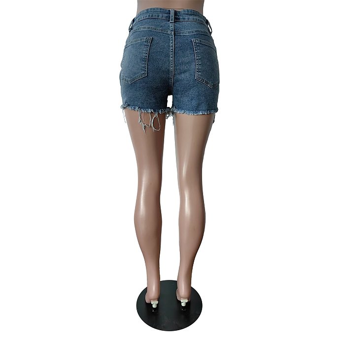 SUPER WHOLESALE |  Rivet Decor Shorts