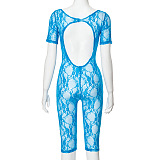 SUPER WHOLESALE |  Chiffon Hollow-out Jumpsuit