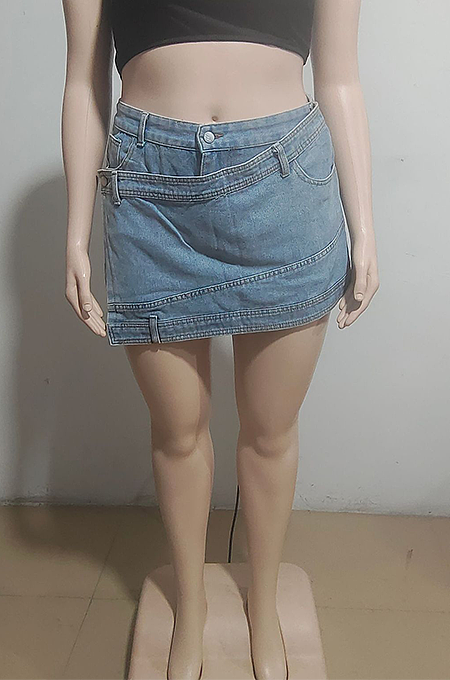 SUPER WHOLESALE |  Fake Layered Skirt