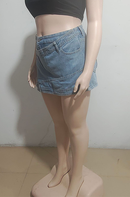 SUPER WHOLESALE |  Fake Layered Skirt