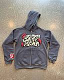 WHOLESALE | Foam Letter Hoodie Tracking Top