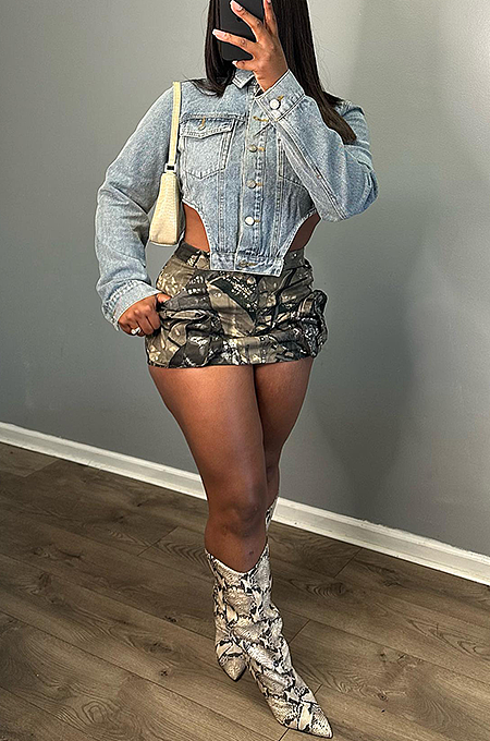 WHOLESALE | Denim Jacket Top