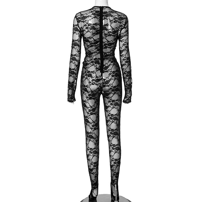 WHOLESALE | Lace Hollow-out Jumpsuit