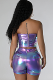 WHOLESALE | Electroplated Razer Shorts Set