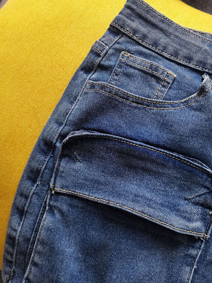 WHOLESALE | Denim Pockets Mini Skirt