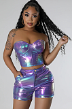 WHOLESALE | Electroplated Razer Shorts Set