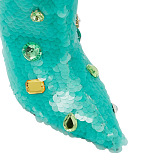 SUPER WHOLESALE | Sequins Fake Diamond Decor Boots