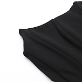 SUPER WHOLESALE | Satin Patchwork Bandeau Dress