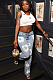 SUPER WHOLESALE | Elastic Printed Jeans