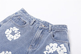 SUPER WHOLESALE | Printed Carrot Jeans