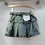 SUPER WHOLESALE | A Shap Multi-pocket   Skirt