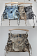 SUPER WHOLESALE | Distress Straps Decor Skirt