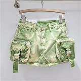SUPER WHOLESALE | A Shap Multi-pocket  Skirts