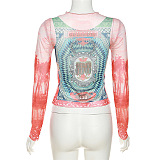 SUPER WHOLESALE | Digital Printed Crop Top