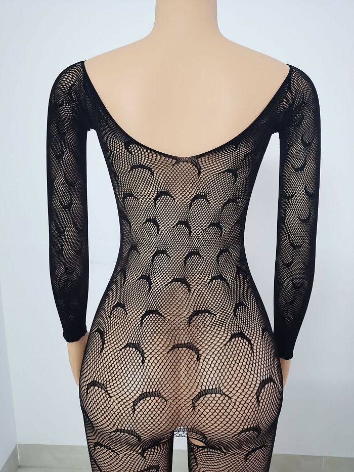 SUPER WHOLESALE | Mesh Pants Set in Black