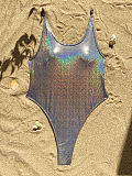 SUPER WHOLESALE | Bling Bling Open Back Swimwear