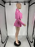 SUPER WHOLESALE | 3 Pieces Set with Jacket Top, Tanks, Skirt in Pink