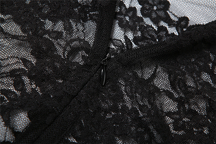SUPER WHOLESALE | Lace See-through  Jumpsuit