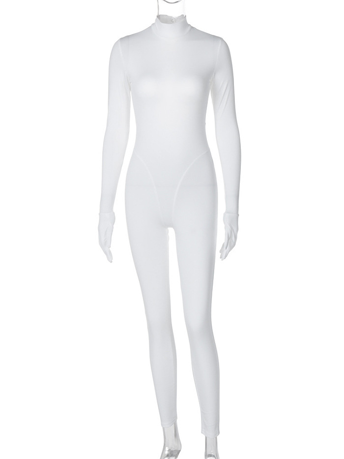 SUPER WHOLESALE | Back Zip Up Jumpsuit