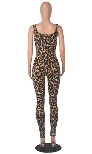 SUPER WHOLESALE |  Leopard Maxu Jumpsuit