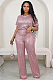 SUPER WHOLESALE | bling Bling Sequin Pants Set