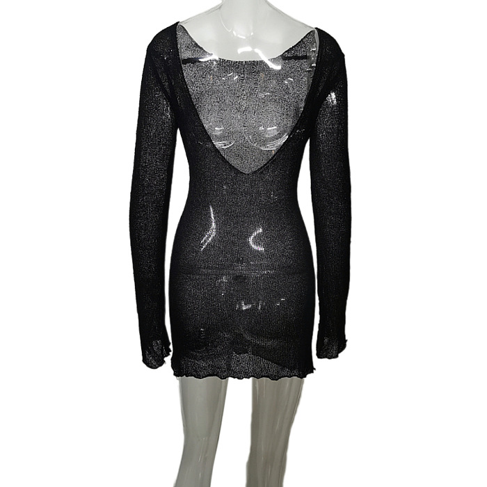 SUPER WHOLESALE |  See-through Dress