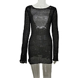 SUPER WHOLESALE |  See-through Dress