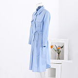 SUPER WHOLESALE | Asymmetric Cut Shirt Dress