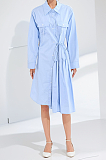 SUPER WHOLESALE | Asymmetric Cut Shirt Dress
