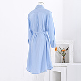 SUPER WHOLESALE | Asymmetric Cut Shirt Dress