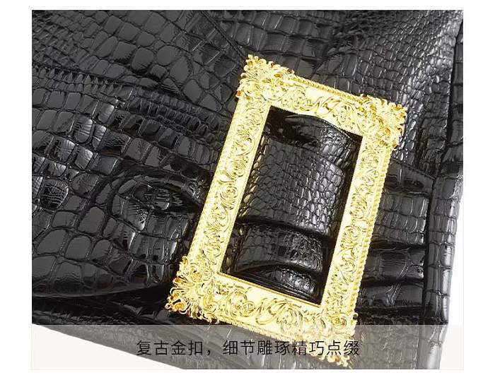 SUPER WHOLESALE |  Buckle Deco Pu Skirt