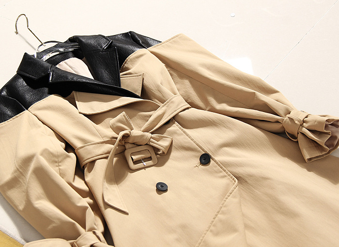 SUPER WHOLESALE | Patchwork Trench Coat