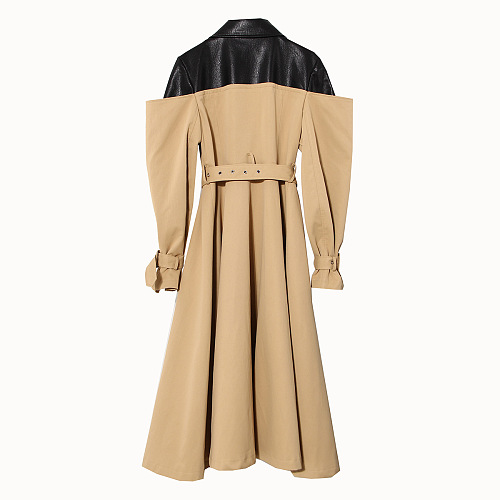 SUPER WHOLESALE | Patchwork Trench Coat