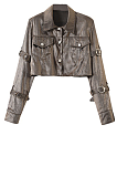 SUPER WHOLESALE |  Crop Jacket Top