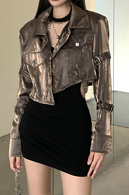 SUPER WHOLESALE |  Crop Jacket Top
