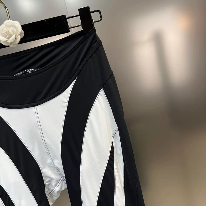 SUPER WHOLESALE | Elastic Patchwork Leggings
