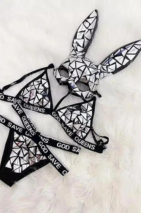 SUPER WHOLESALE | Acrylic Material Mirror Decor Party Clothes