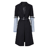 UPER WHOLESALE | Patchwork Trench with Belt