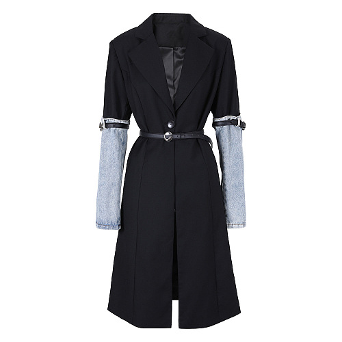 UPER WHOLESALE | Patchwork Trench with Belt