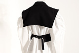 UPER WHOLESALE | Latern Sleeve Shirt with Black Vest