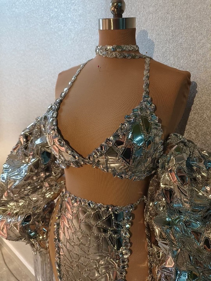 SUPER WHOLESALE | Mirrored Lens Hanging Neck Set