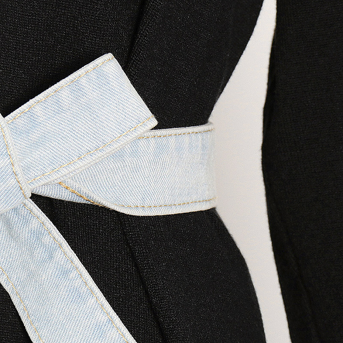 SUPER WHOLESALE |  Patchwork Denim Coat