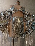 SUPER WHOLESALE | Mirrored Lens Hanging Neck Set