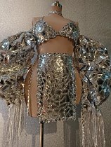 SUPER WHOLESALE | Mirrored Lens Hanging Neck Set
