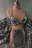 SUPER WHOLESALE | Mirrored Lens Hanging Neck Set