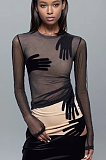 SUPER WHOLESALE | Chiffon Transparent Top