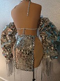 SUPER WHOLESALE | Mirrored Lens Hanging Neck Set